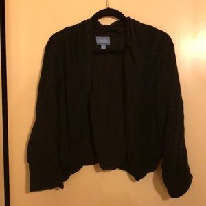 Black sweater bolero style